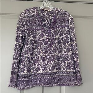 Vintage 1970’s Gauzy Cotton Blouse India